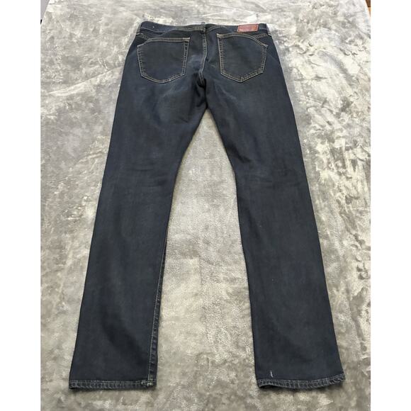 Abercrombie & Fitch Jeans Men’s 34x34 Blue Langdon Slim Stretch Distressed - Picture 6 of 13